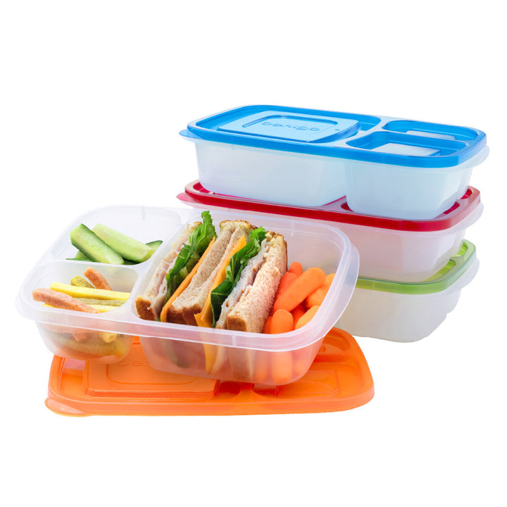 Bentgo Easyboxes 3-Compartment Food Containers 8-Piece Set X8
