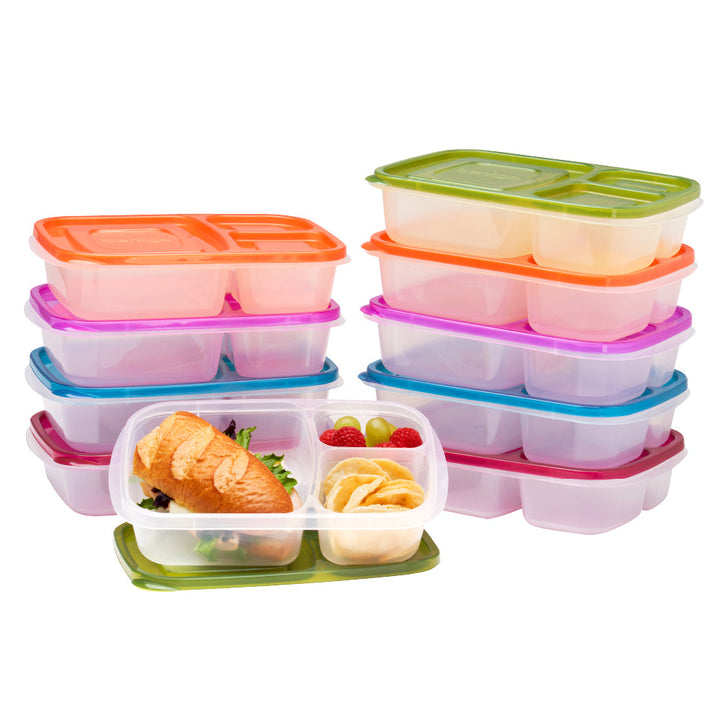 Bentgo Easyboxes 3-Compartment Food Containers 20-Piece Set Z7