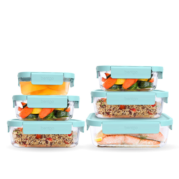 Bentgo Glass Leak-Proof Food Storage Set (12-Piece) O4