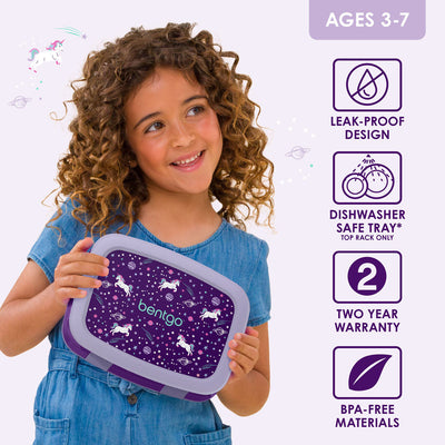 Bentgo Kids Prints Lunch Box (2-Pack)