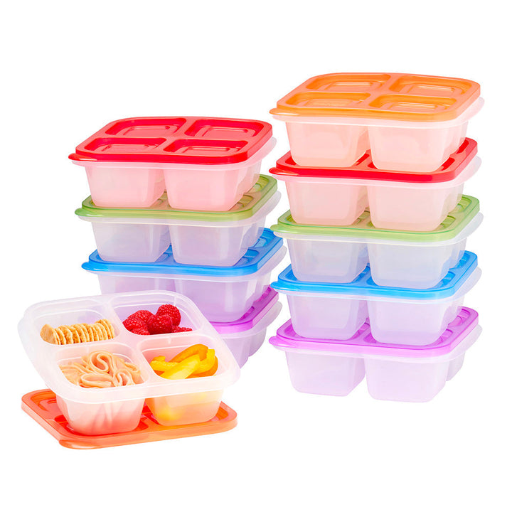 Bentgo Easyboxes 4-Compartment Snack Containers 20-Piece Set V4
