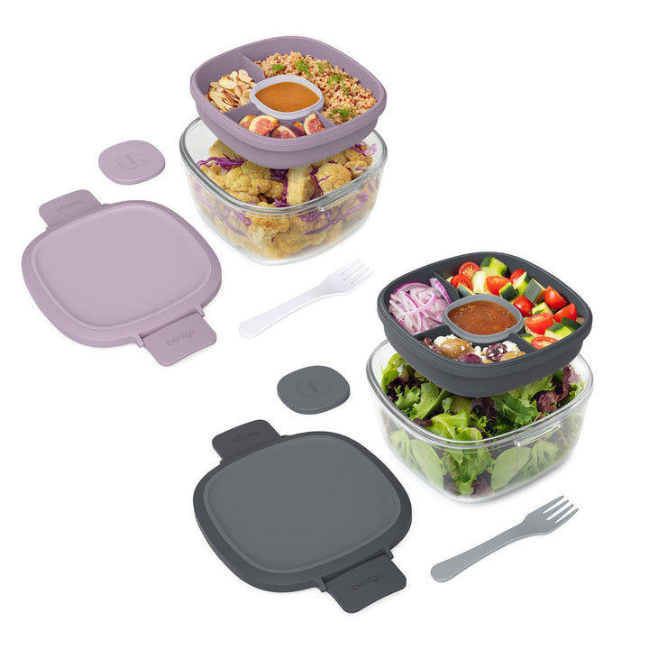 Bentgo Glass Salad Container (2-Pack) S6