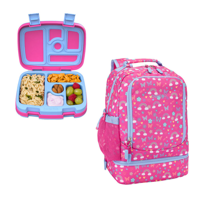Bentgo Kids Prints Lunch Box & Backpack O3
